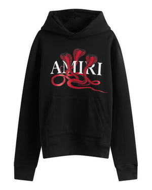 CNY Snake Hoodie in Black
