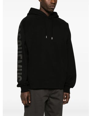 Le Typo Hoodie in Black