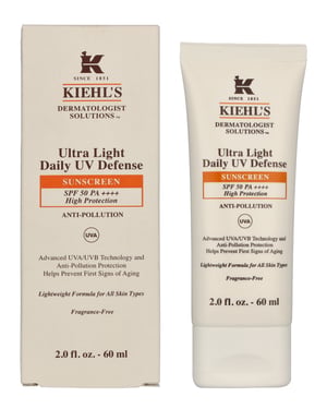 Kiehl's D.S. Ultra Light Dagelijkse UV Bescherming Zonnebrandcrème SPF50
