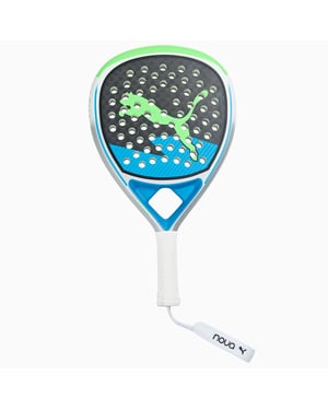 Puma Nova Elite Hyb Mens White Padel Racket