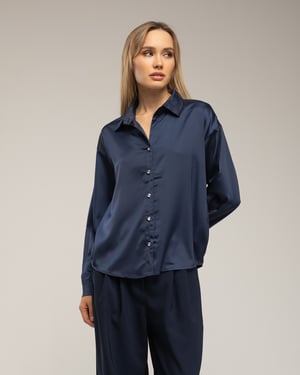 Zijden blouse