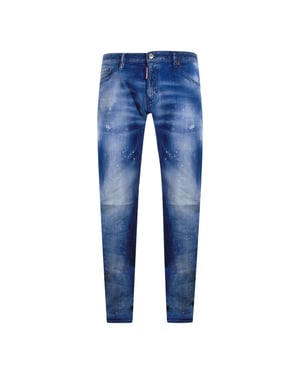 Dsquared2 Skinny Dan Navy Blue Jeans