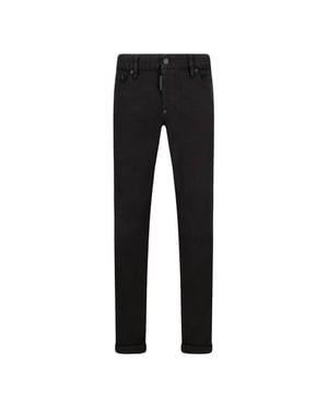 Dsquared2 Slim Fit Zwarte Jeans