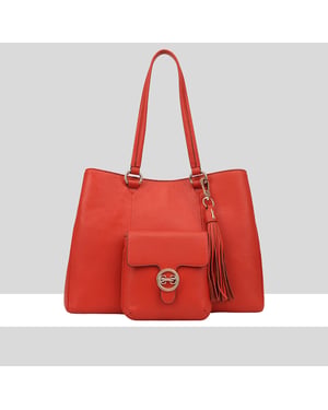 Shebelle Leather Shoulder Bag