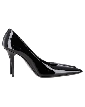 Saint Laurent Norma pumps in zwart lakleer