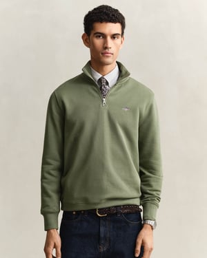 379 Regular Fit Sweatshirt in Sage Green