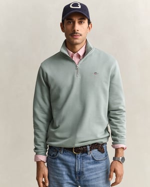 Regular Fit Sweatshirt in Silver