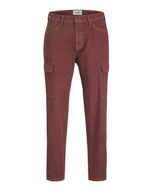 Jack & Jones Mens Cargo Combat Trousers Loose Fit Multi-Pockets