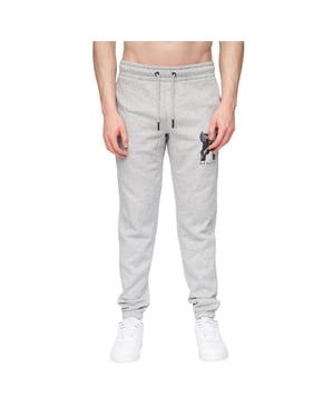 Henleys Heren Curveball Joggingbroek (Grijze Mergel)