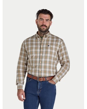 Long Sleeve Suffolk Check Twill Shirt