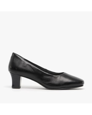 Comfort Plus Karly Womens Court Shoes Black