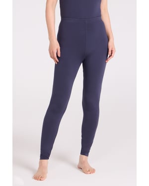 'Keep The Heat' Women's Base Layer Pants Winter Skiing Trousers Navy