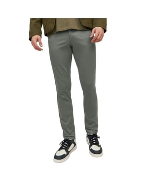 Mens Chino Trousers Slim Fit Casual Stretch Casual Cotton Work Premium Pants