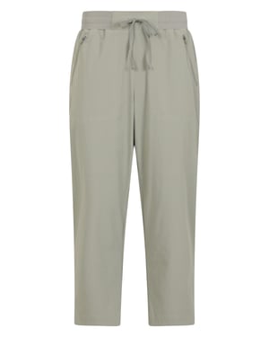 'Explorer' Women's Capri Pants with Pockets UV Protection Trousers Khaki