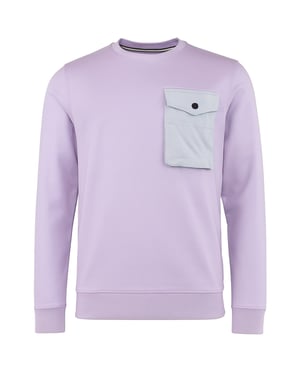 Weekend Offender Kesey Mens Purple Sweater
