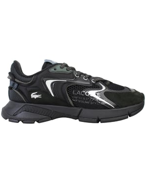 Lacoste L003 Neo 124 2 Mens Black Trainers