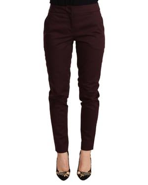 Bordeaux Slimstraight Broek