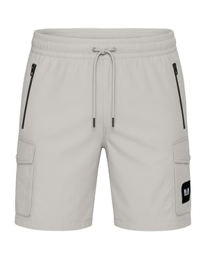 Weekend Offender Olympia Mens Silver Shorts