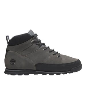 Timberland Heren Euro Rock Leren Halfhoge Laarzen (Grijs)