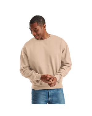 Fruit of the Loom Unisex Adult Supercotton Sweatshirt (Desert Sand)