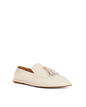 Dune Ladies Grounding - Suede Round Toe Tassel Loafers