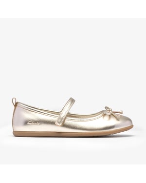 Charm Tap K. Champagne Shoes