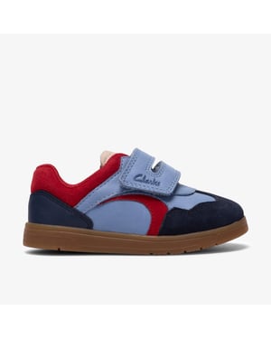 Disco Vibe T Blue Combi Trainers