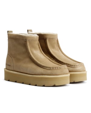Clarks Originals Meare Rooey Mocka Kängor för Damer i Lönn