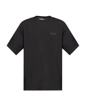 Dsquared2 Loose Fit Monotone Logo Svart T-shirt
