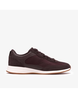 Cloford Lo Dark Brown Combi Trainers