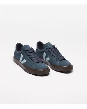 Veja Campo Suede Women's Nautico Steel Eagle Trainers
