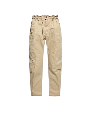 Dsquared2 Beige Broek Desert Tan