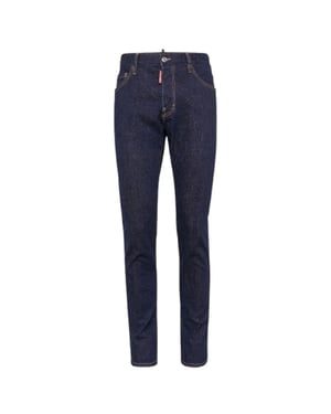 Dsquared2 Dark Navy Blue Rinse Wash Cool Guy Jeans