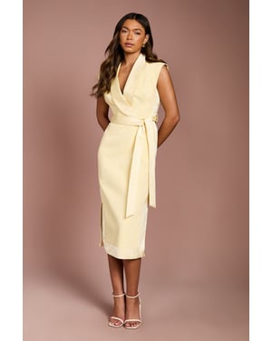 Tux Satin Dress