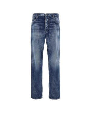 Dsquared2 Marineblauwe Coole Jeans