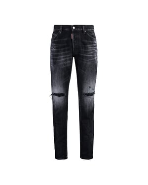 Dsquared2 Svarta Warp Wash Cool Guy Jeans