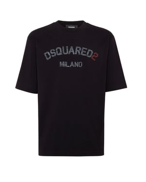 Dsquared2 Milano Logo Black T-shirt
