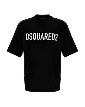 Dsquared2 Bold Logo Black T-shirt