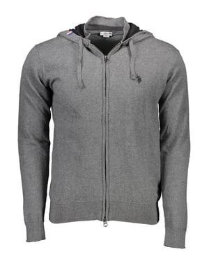 Zipup Knit Hoodie Model