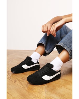 Where's That From Womens 'Ulani' Low-Top Lace up trainer with Contrast Side Stripe