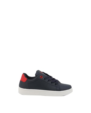 Jongens Marineblauwe Sneakers Lage Veterschoenen