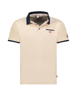 Geographical Norway Polo SS Kara Polo Beige