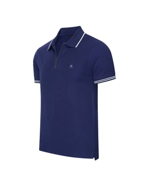 Cappuccino Italia Polo SS Polo Zip Polo Torino Blauw