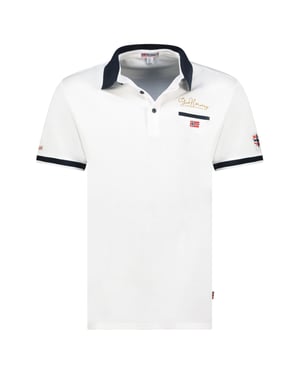 Geographical Norway Polo SS Kara Polo Wit