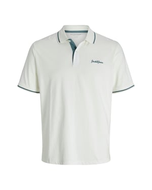 Jack & Jones Polo SS Jor Tango Polo Wit