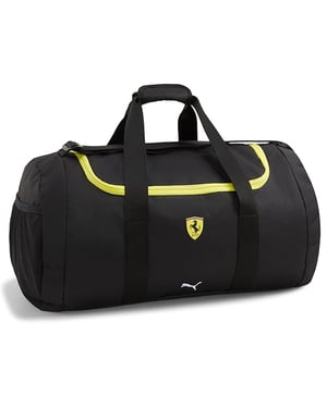 Puma Scuderia Ferrari Team Replica Black Duffle Bag