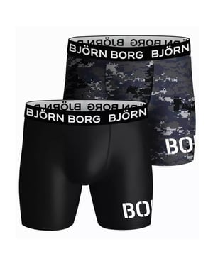 Björn Borg Onderbroeken 2-Pack Performance Boxers Multi