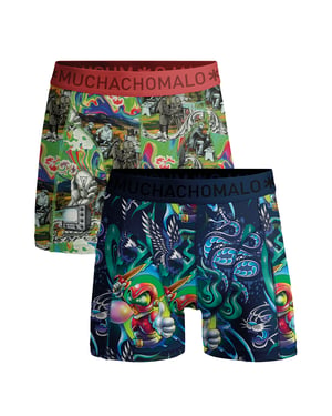 Muchachomalo Boxershorts för män - Bomull - Byxor för män