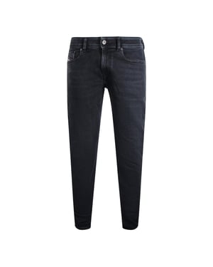 Diesel 1979 Sleeker Zwarte Denim Broek