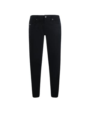 Diesel 1979 Sleeker-r Zwarte Denim Broek